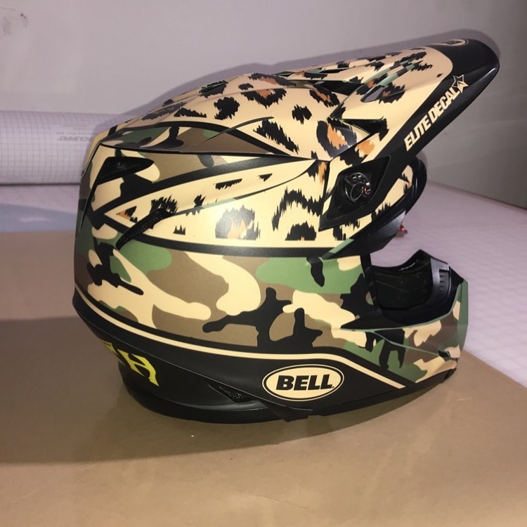 Custom Helmet Wraps