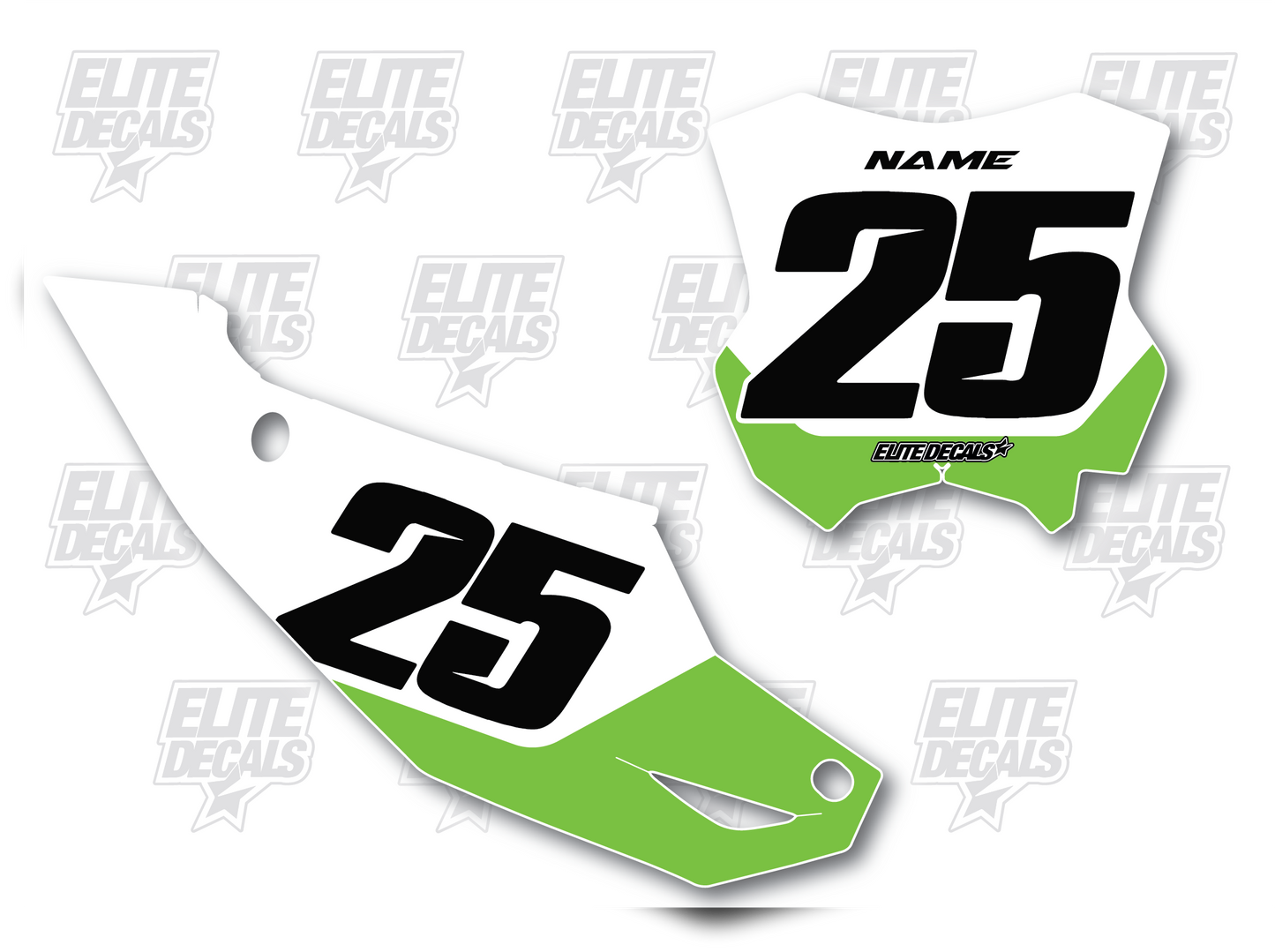 Kawasaki Number Plates 3.0