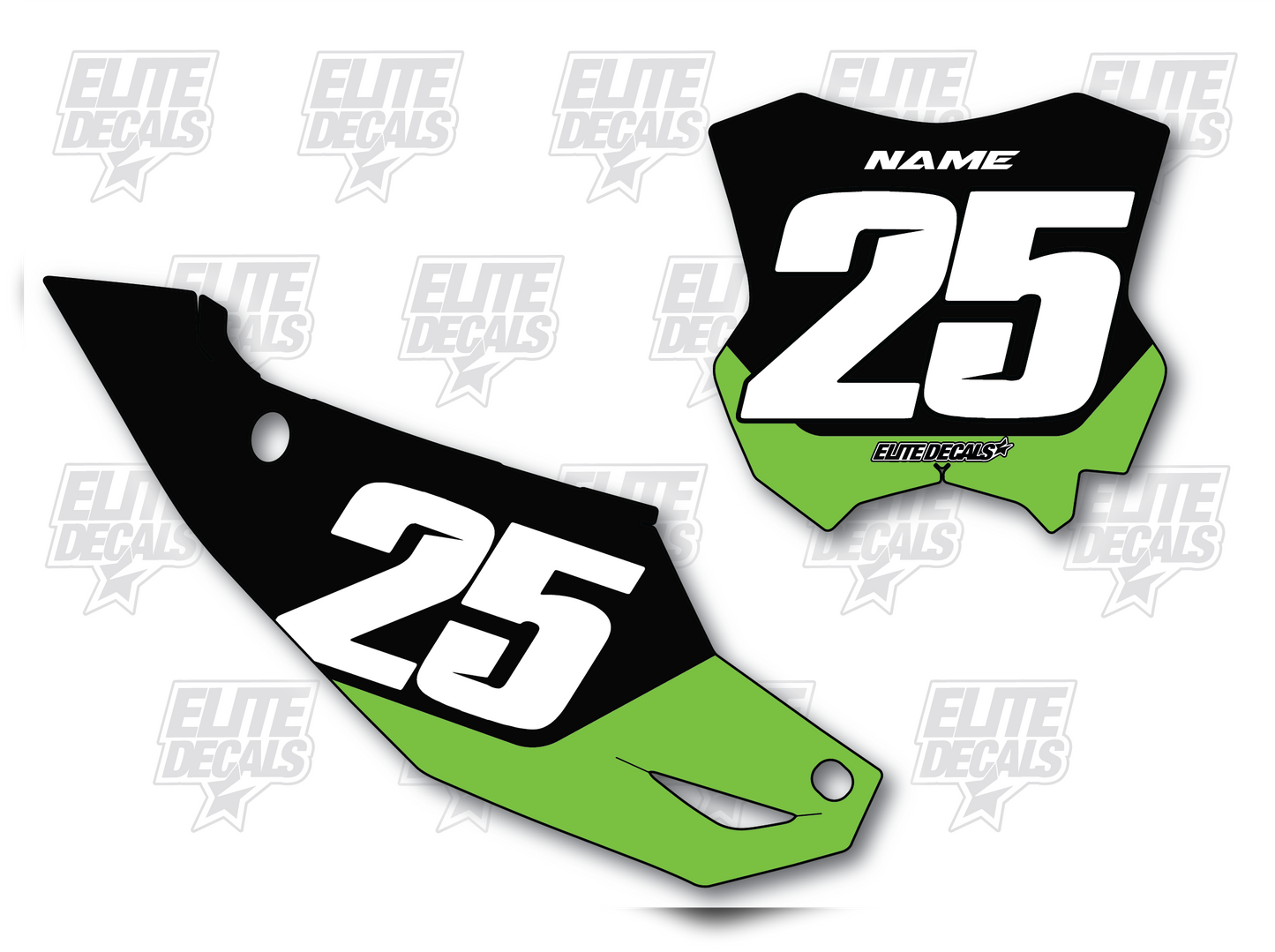 Kawasaki Number Plates 3.0