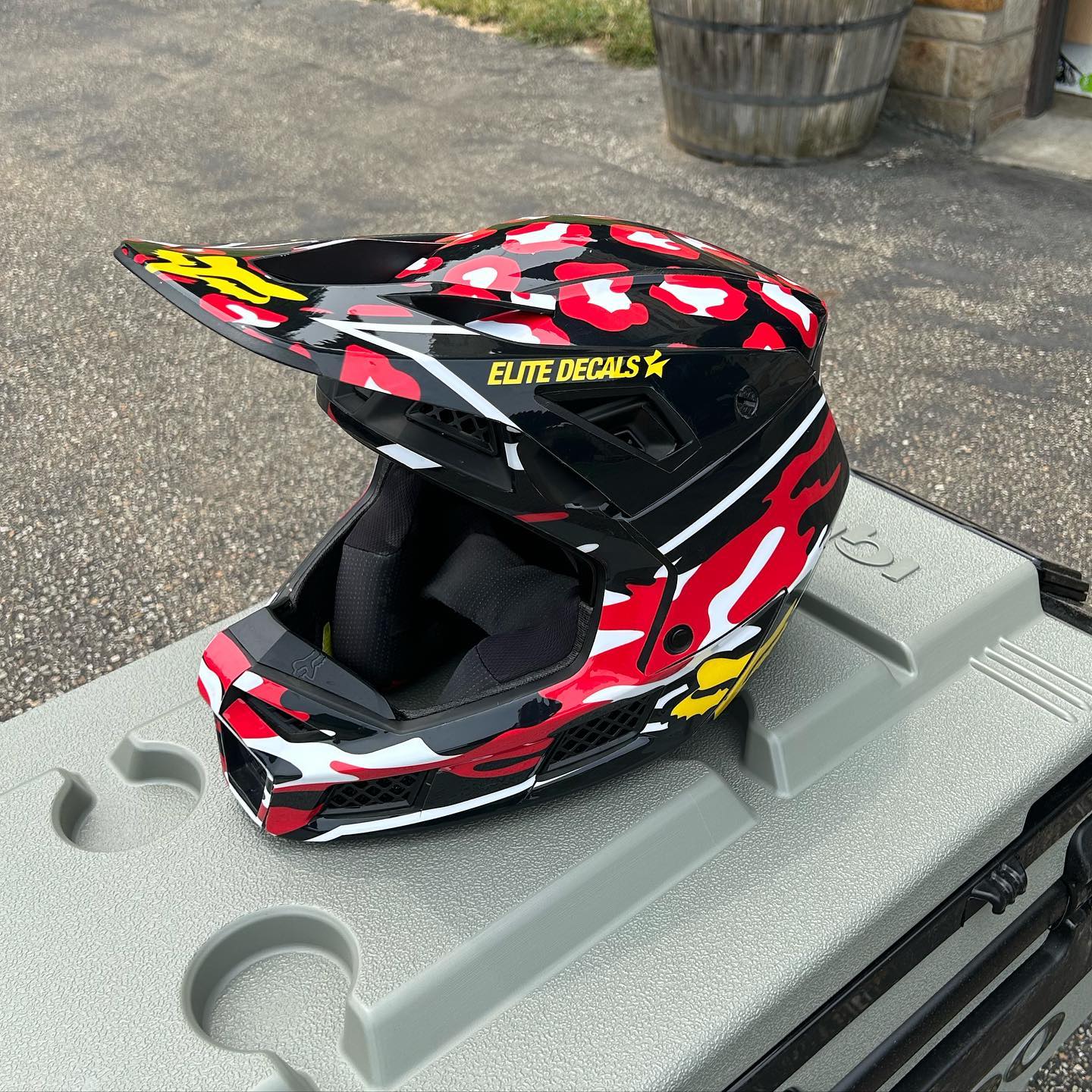 Custom Helmet Wraps