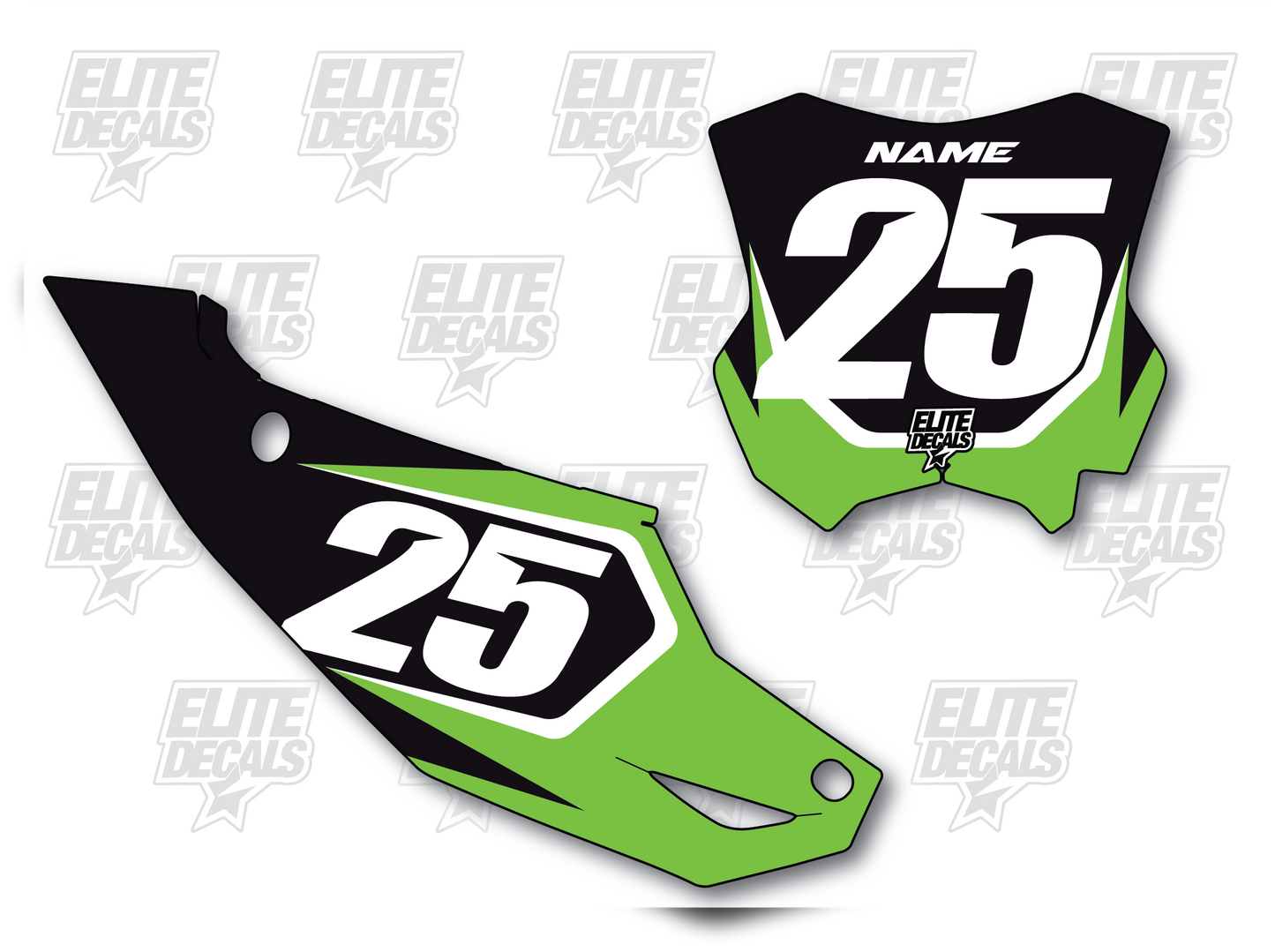 Kawasaki Number Plates 4.0
