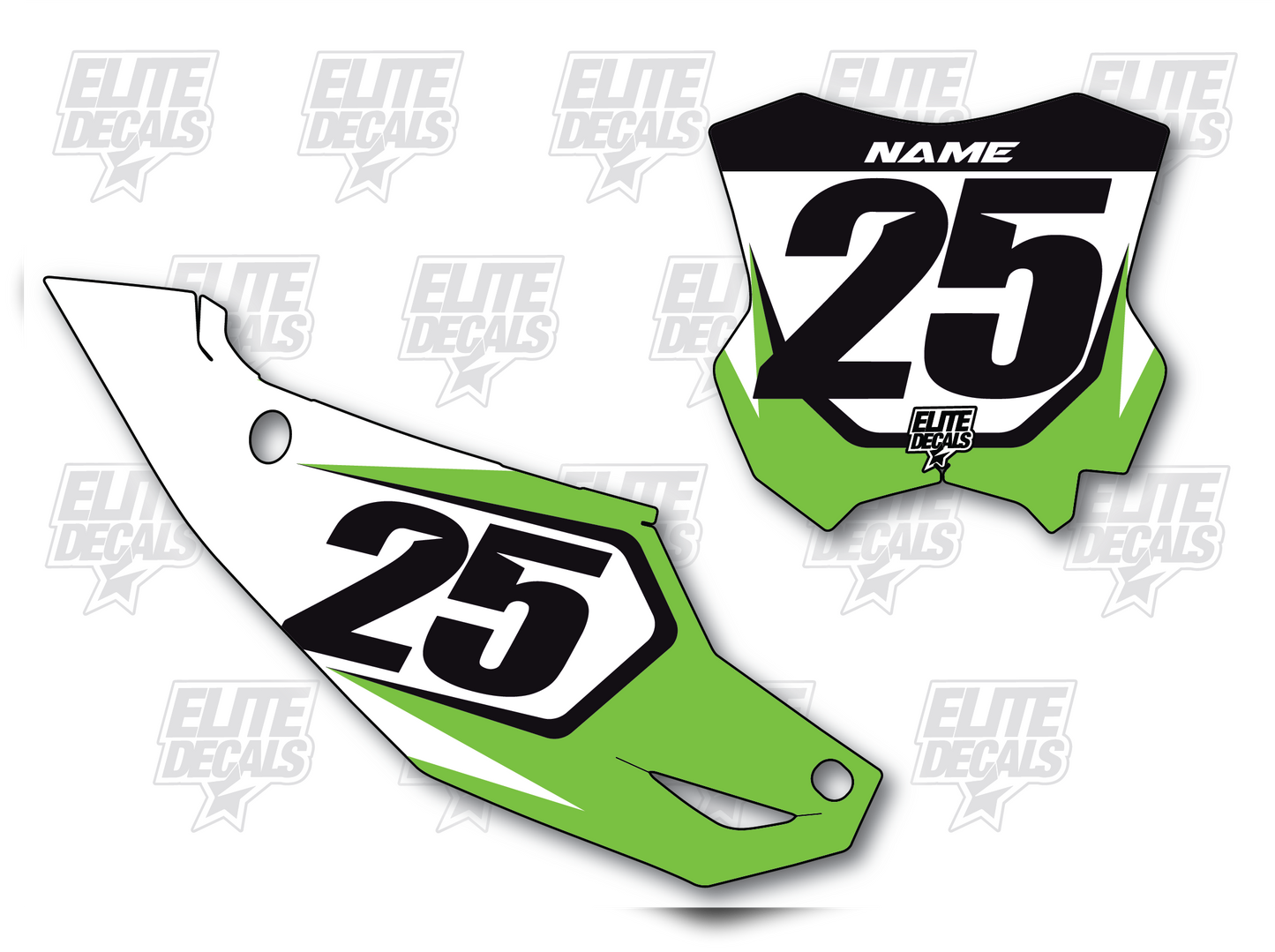 Kawasaki Number Plates 4.0
