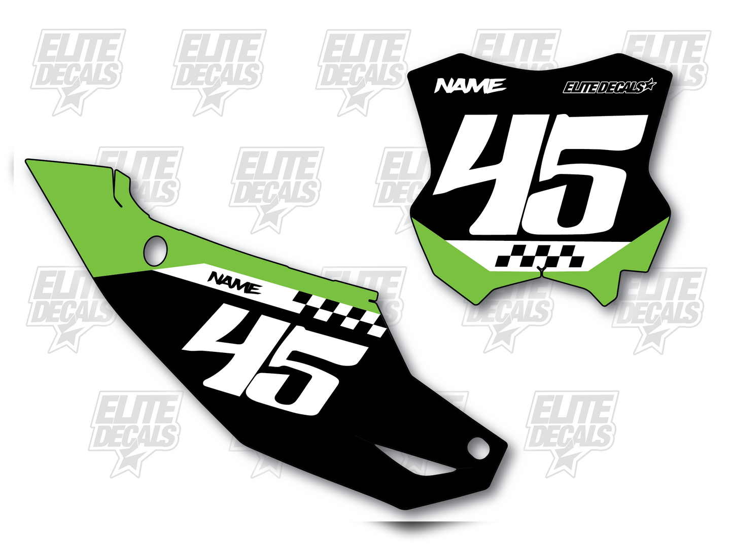 Kawasaki Number Plates 5.0