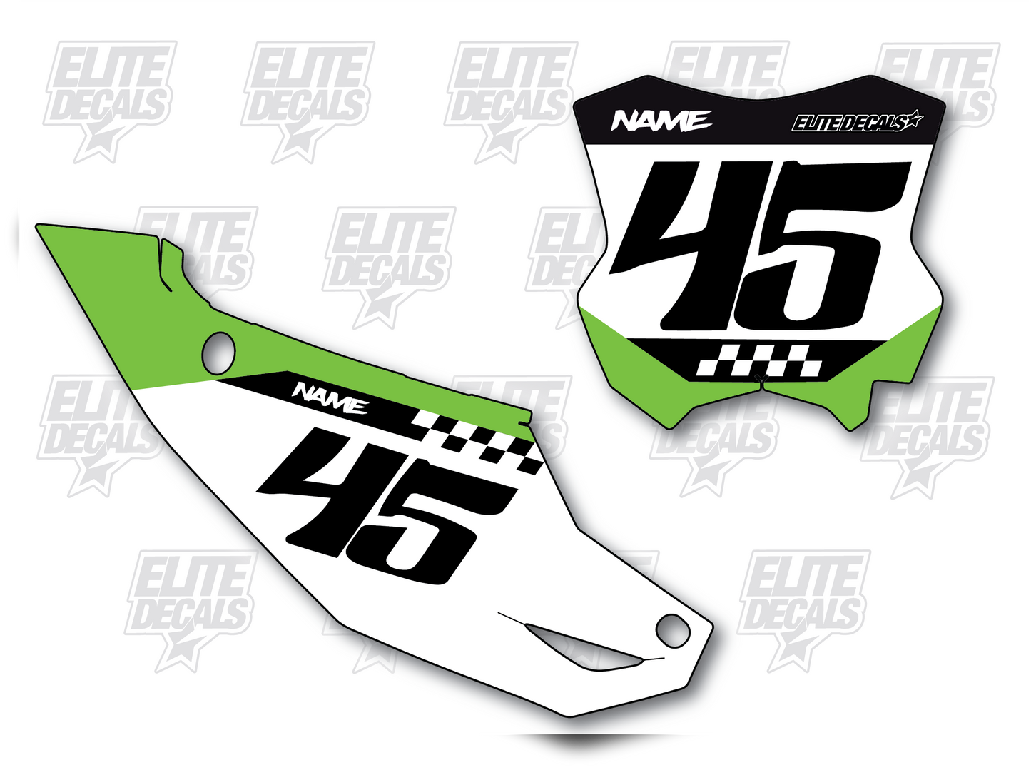 Kawasaki Number Plates 5.0