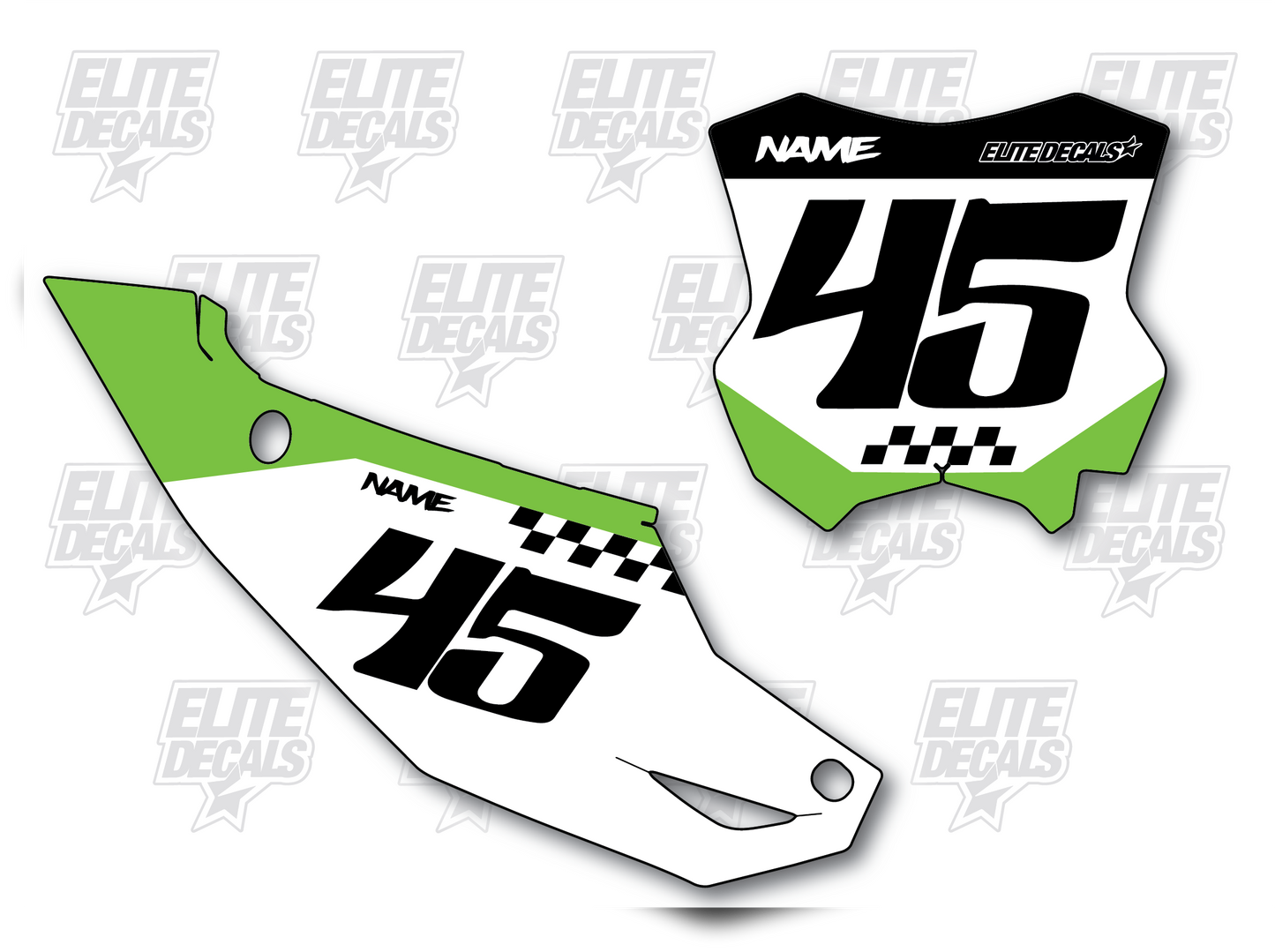Kawasaki Number Plates 5.1