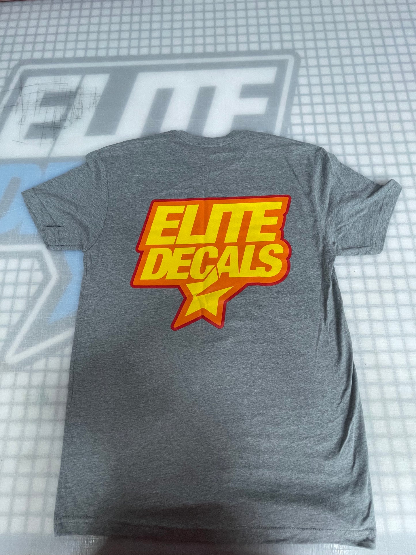 Elite Decal Logo T-Shirt Gray