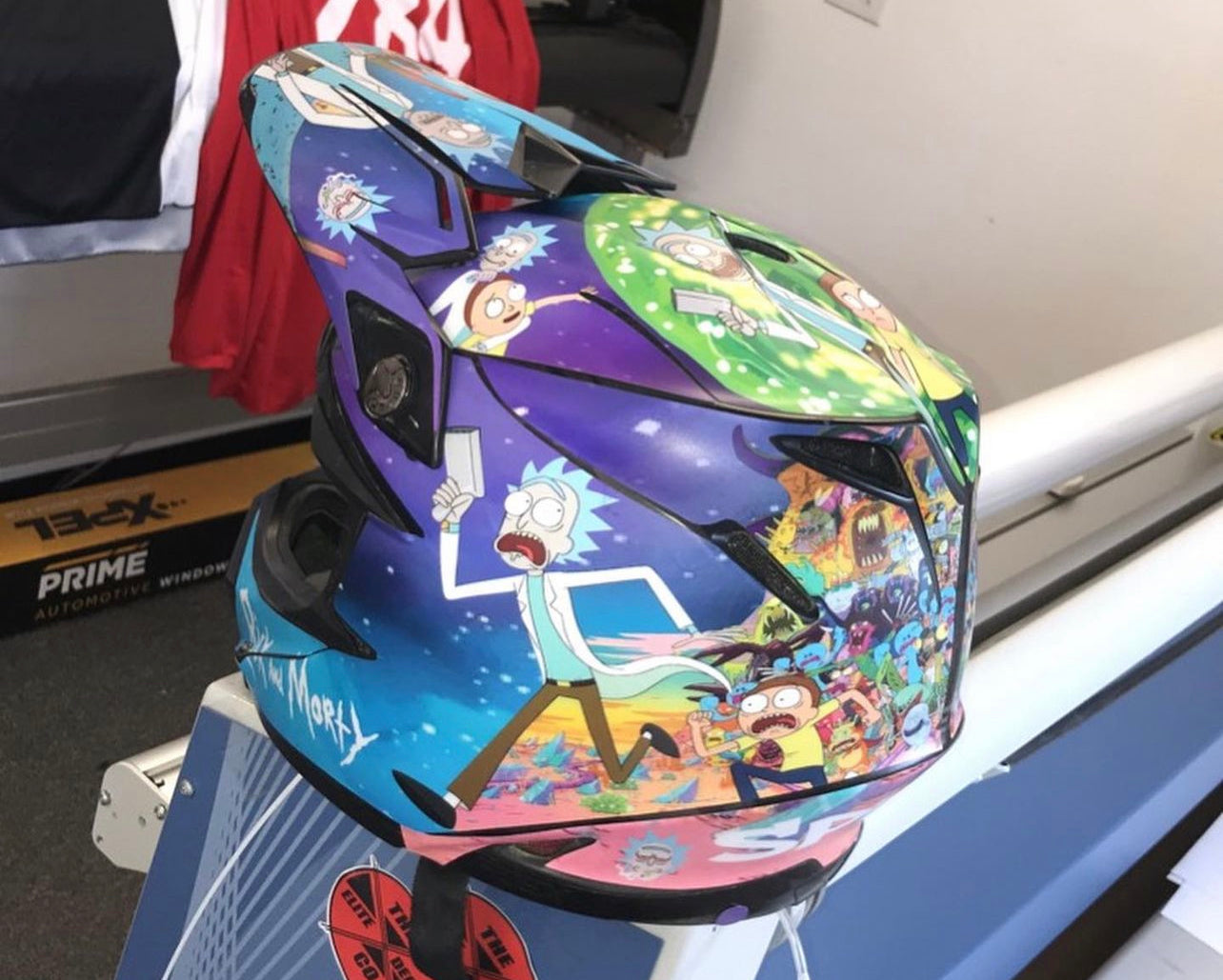 Custom Helmet Wraps