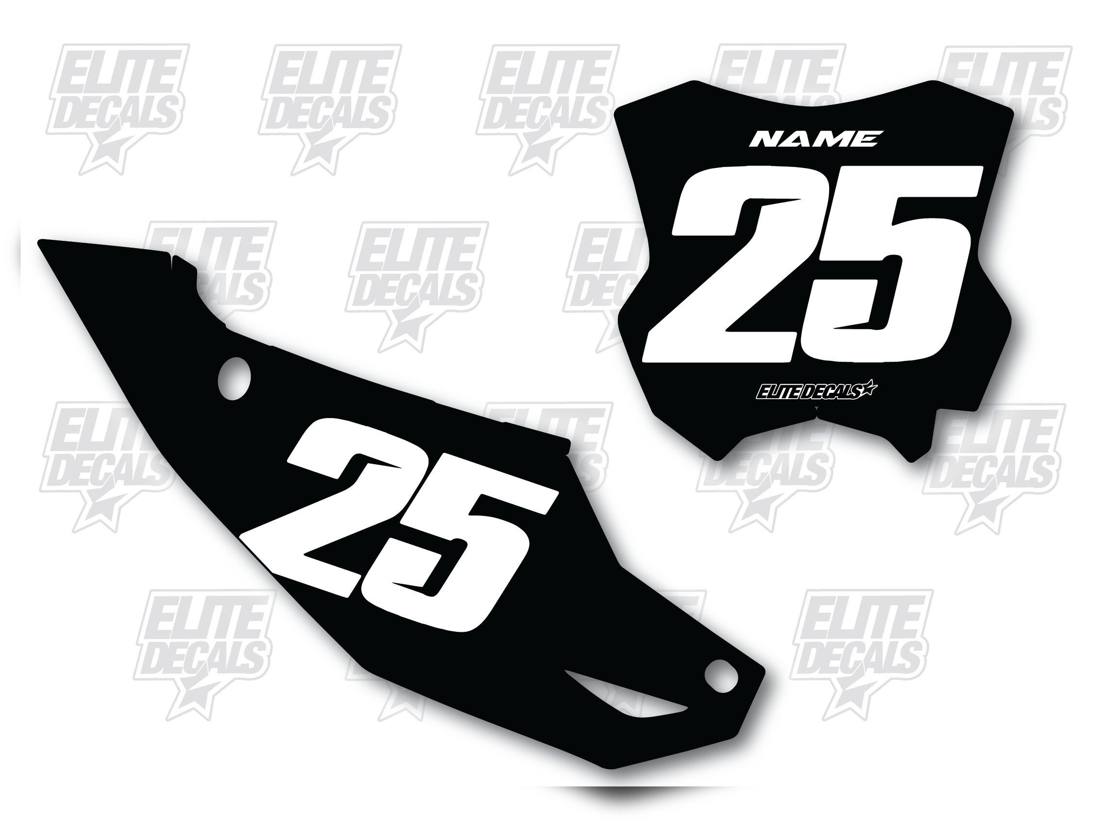 Kawasaki Number Plates 1.0
