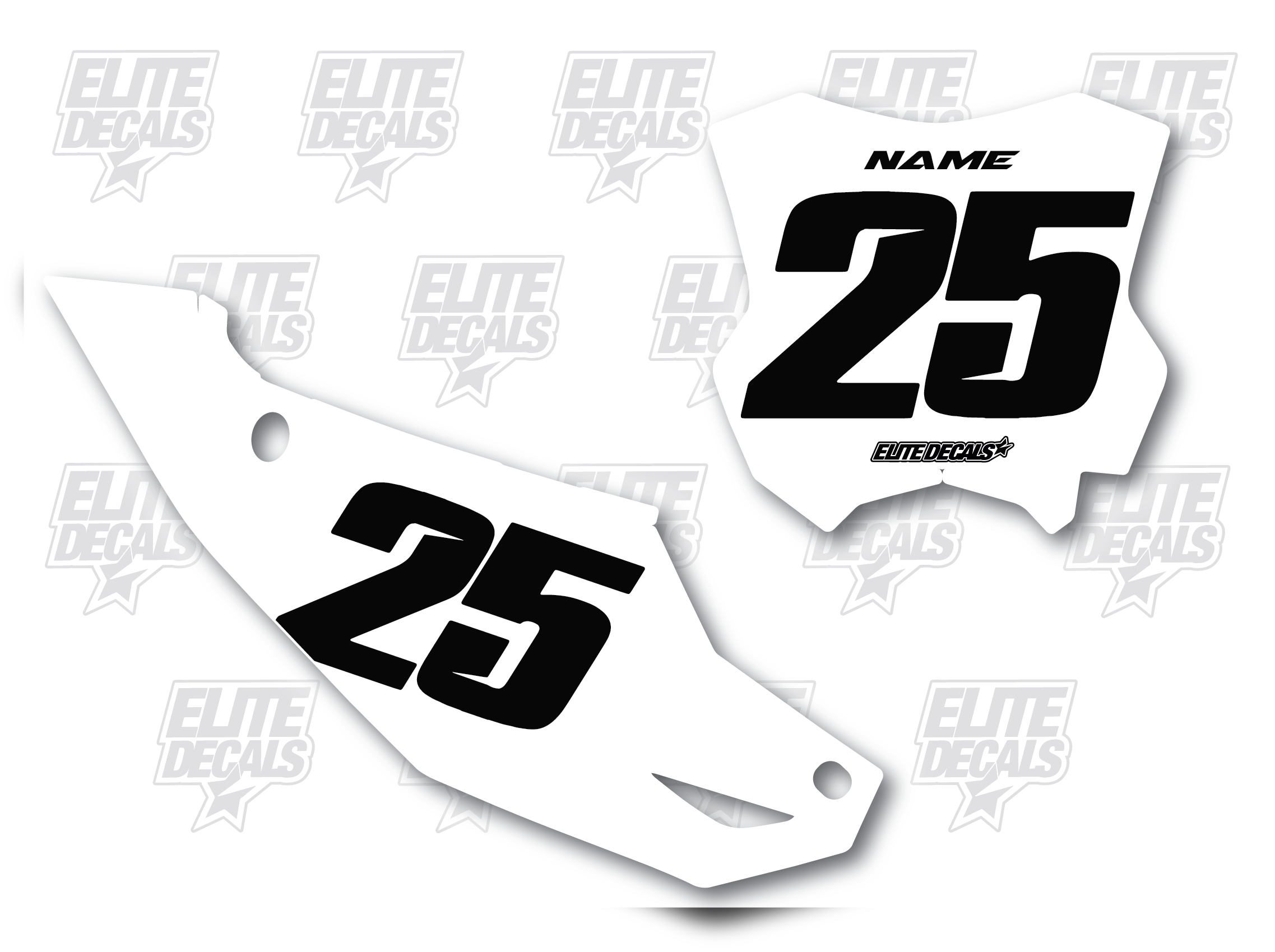 Kawasaki Number Plates 1.0