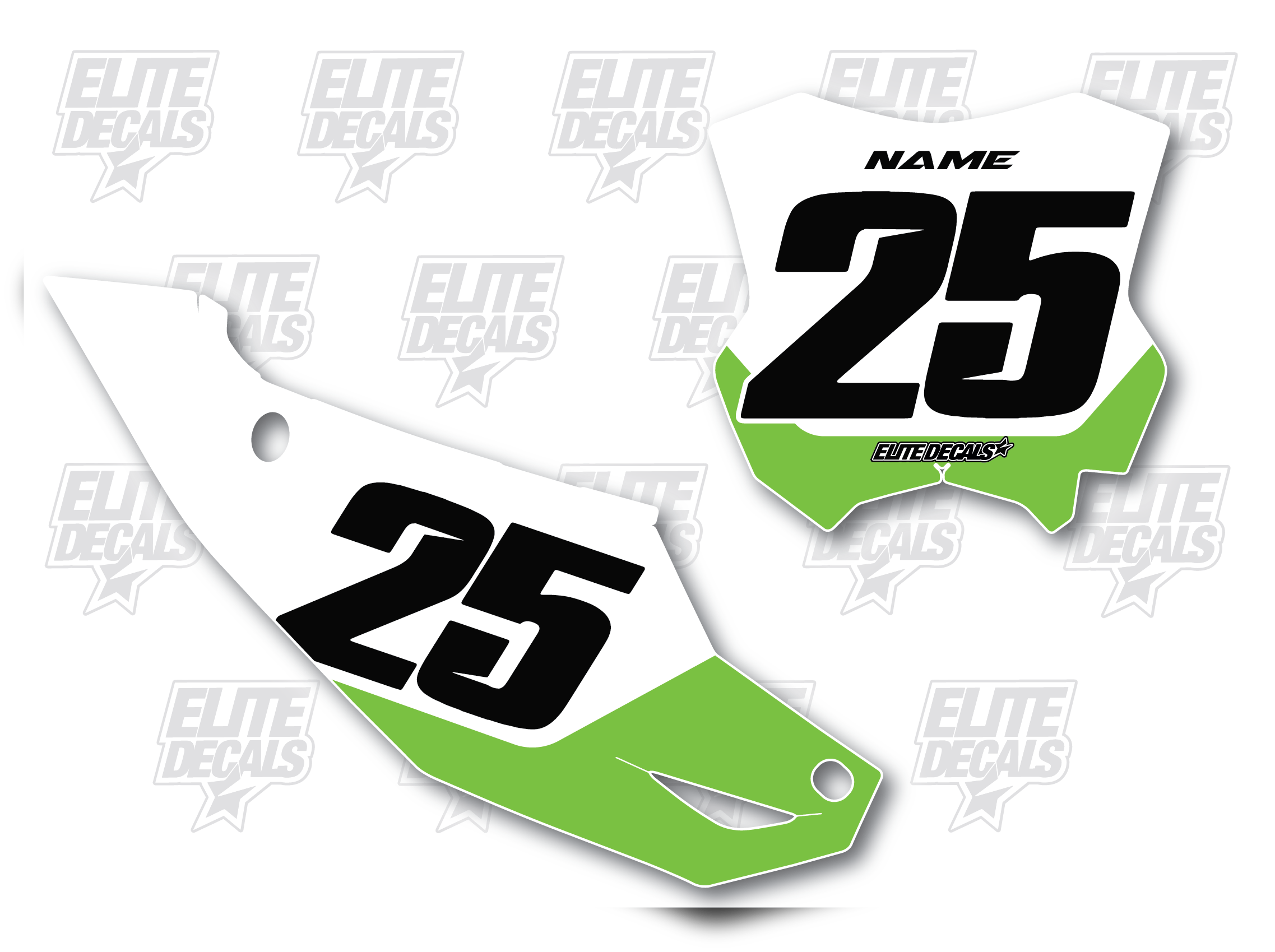 Kawasaki Number Plates 3.0