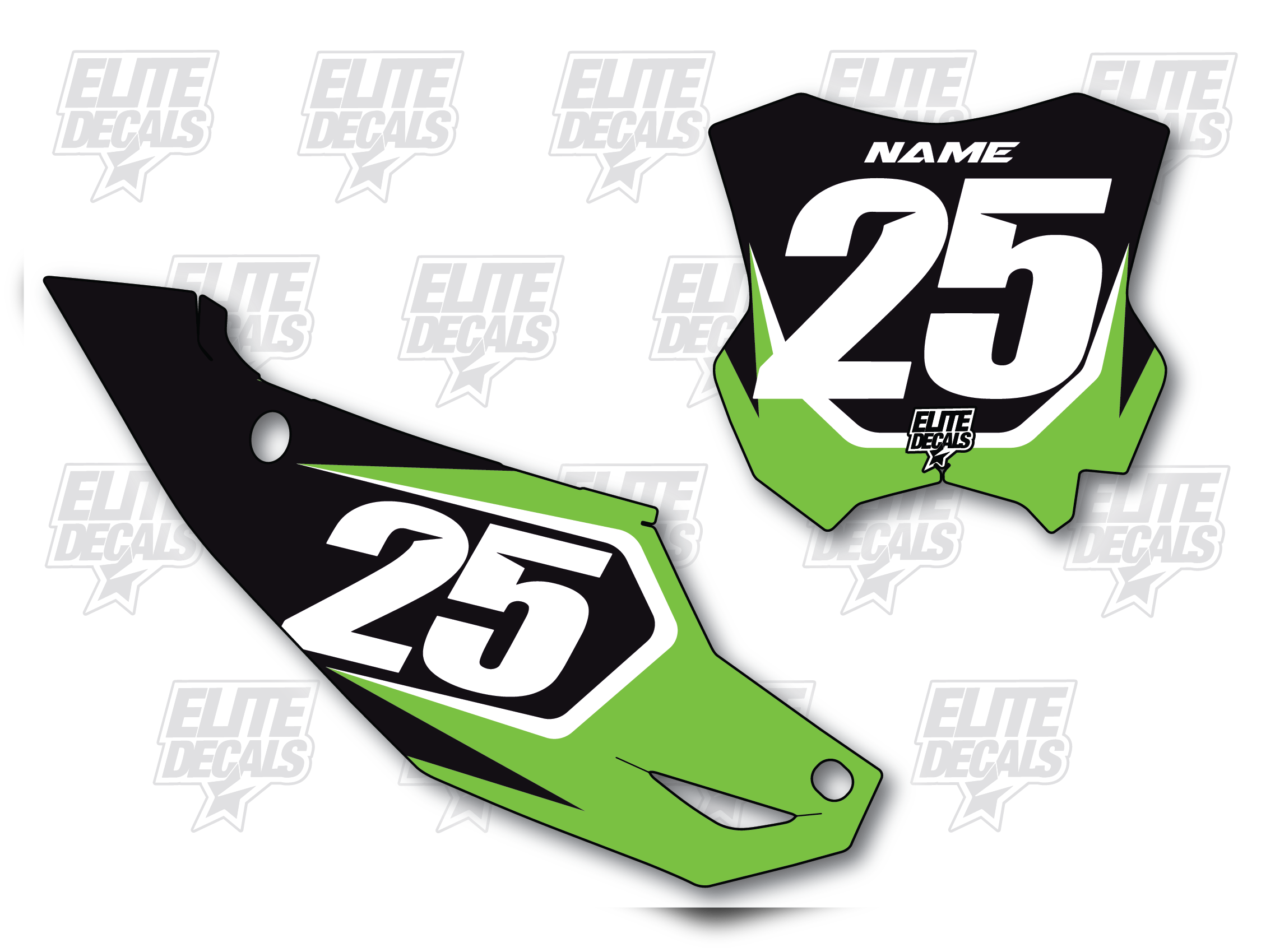 Kawasaki Number Plates 4.0