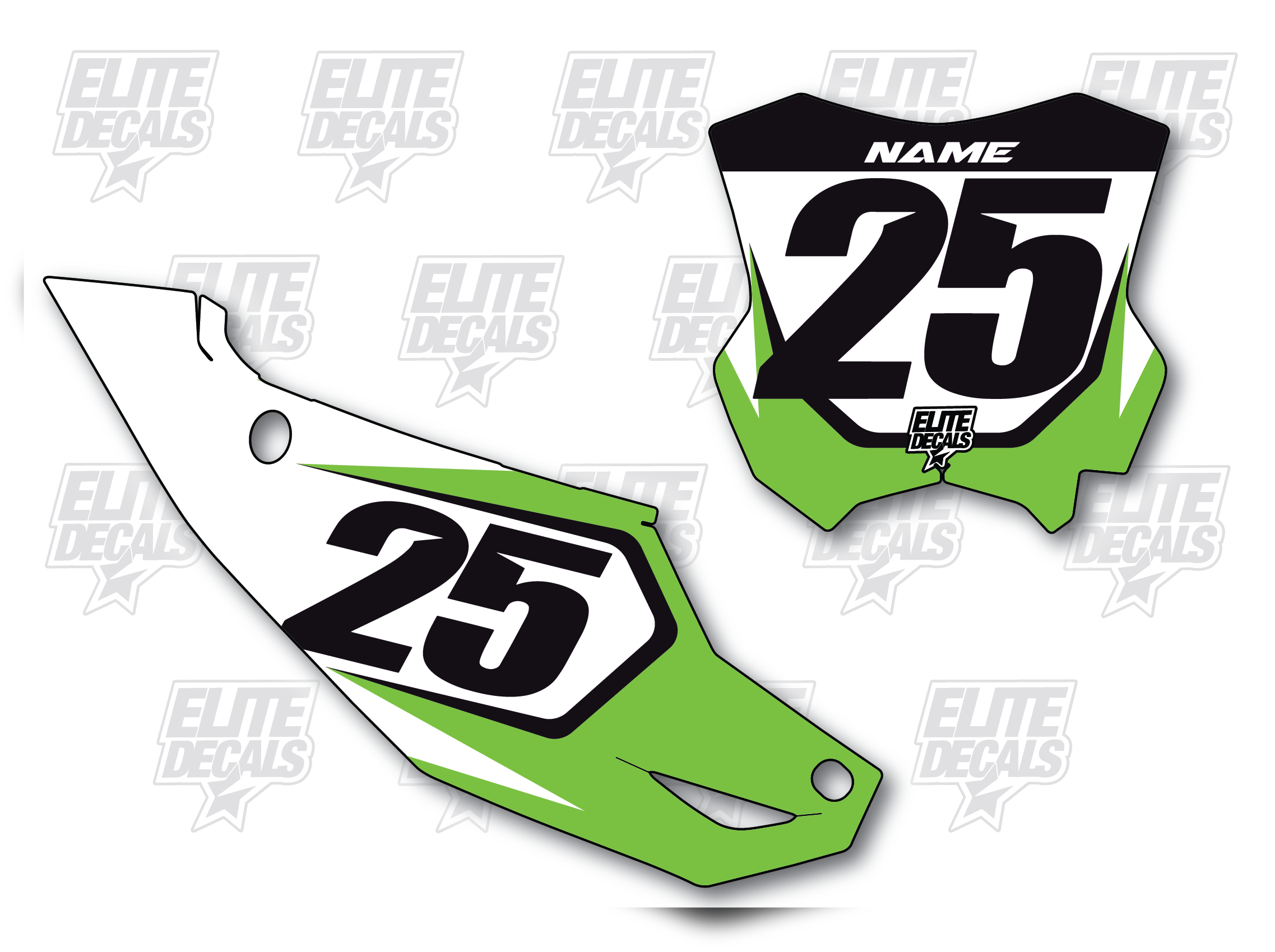 Kawasaki Number Plates 4.0