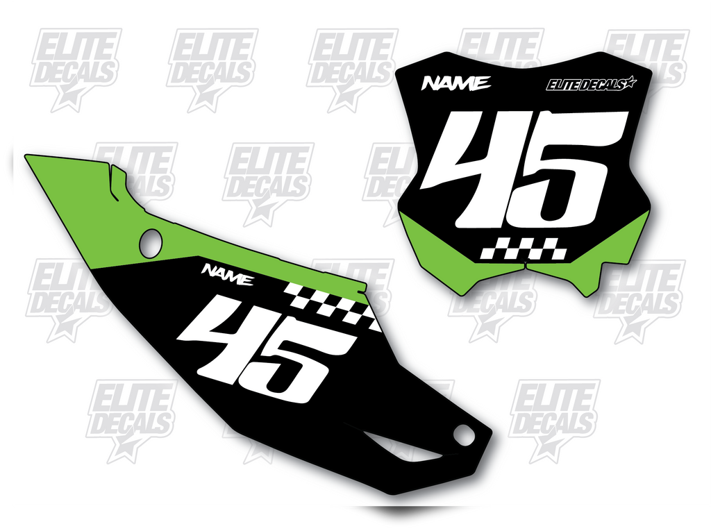 Kawasaki Number Plates 5.1
