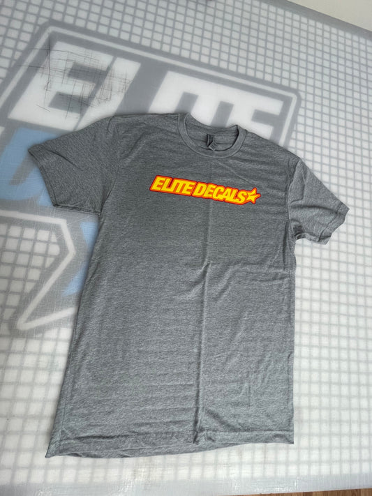 Elite Decal Logo T-Shirt Gray
