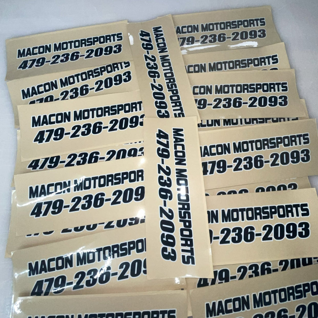 Suspension Decals