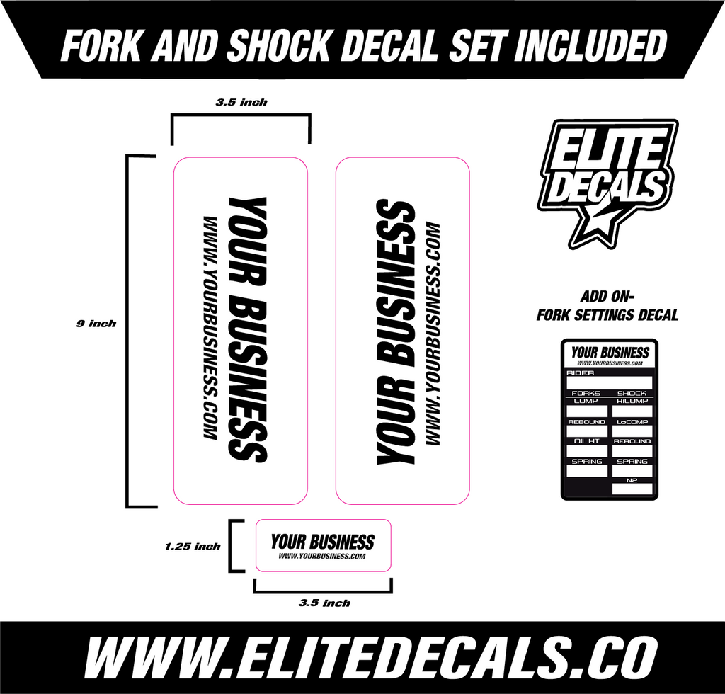 Suspension Decals